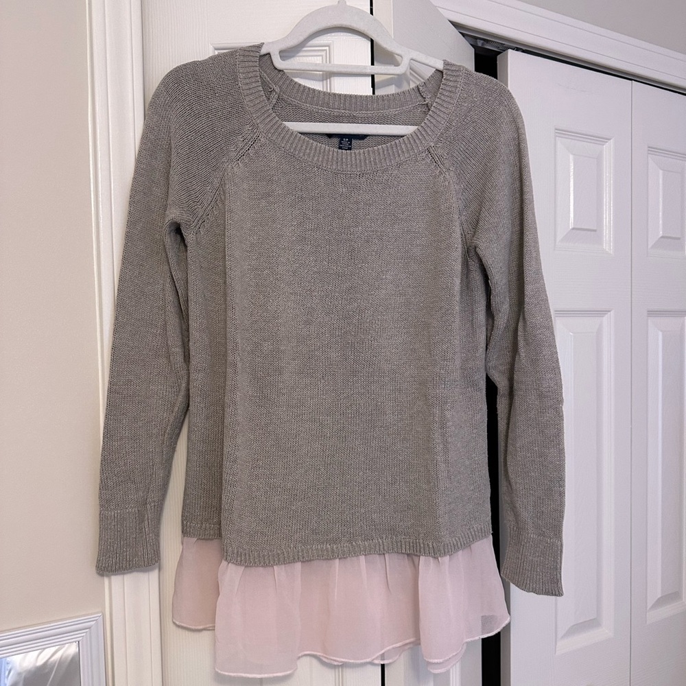American Eagle Outfitters Beige Knit Sweater